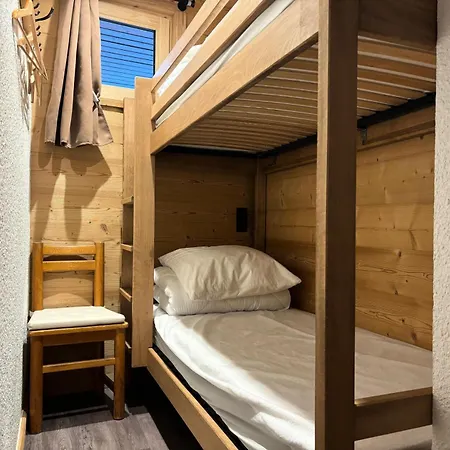 La Porte De Montchavin - 2 Pieces Pour 5 Personnes Mae-3744 *